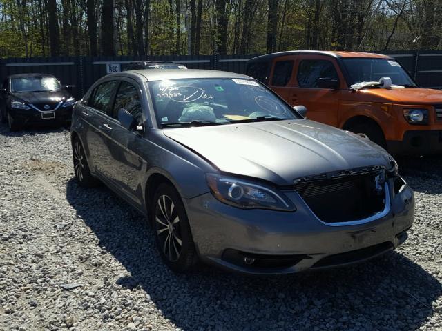 1C3CCBBG6DN720300 - 2013 CHRYSLER 200 TOURIN GRAY photo 1