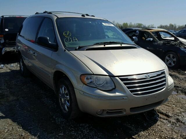 2C8GP64L35R365172 - 2005 CHRYSLER TOWN & COU BEIGE photo 1