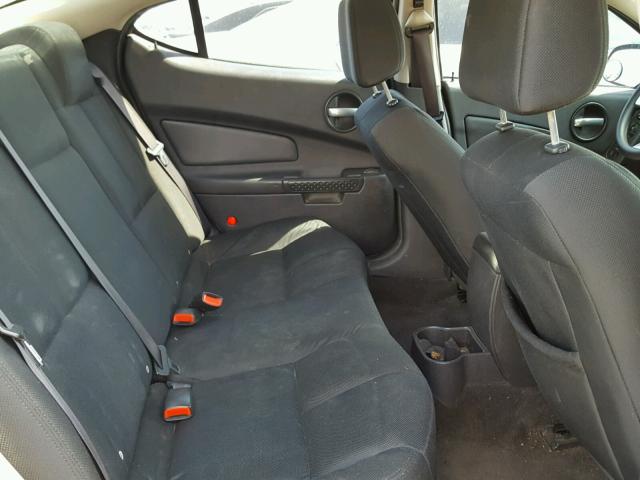 2G2WP552661105754 - 2006 PONTIAC GRAND PRIX BLACK photo 6