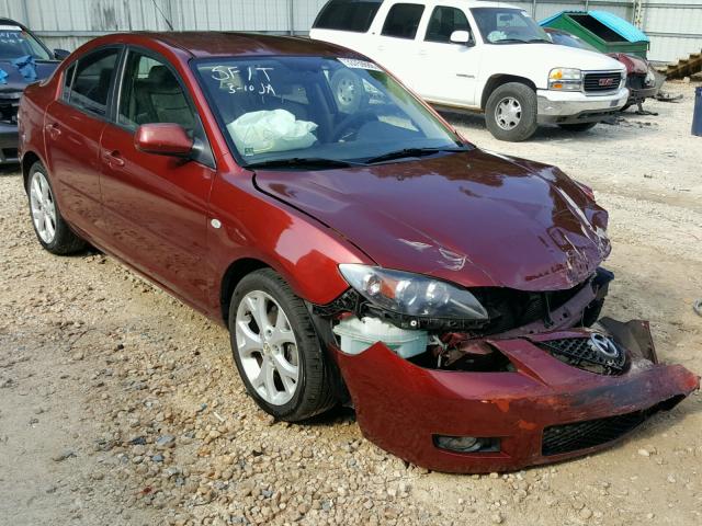 JM1BK32F081118464 - 2008 MAZDA 3 I RED photo 1