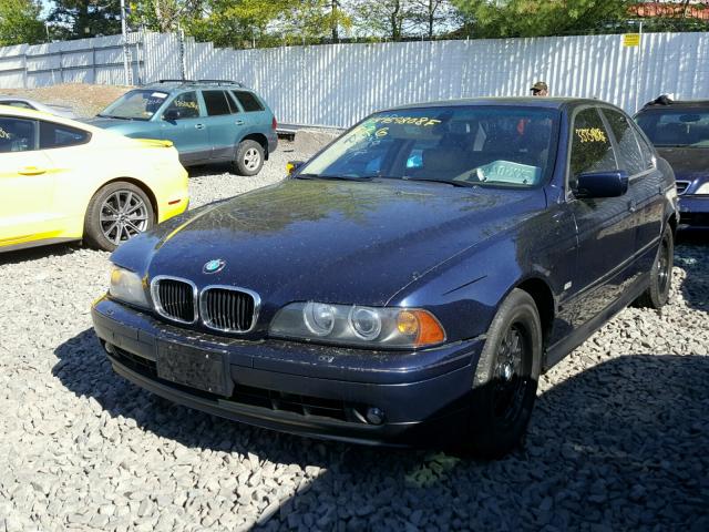 WBADT63473CK42634 - 2003 BMW 530 I AUTO BLUE photo 2