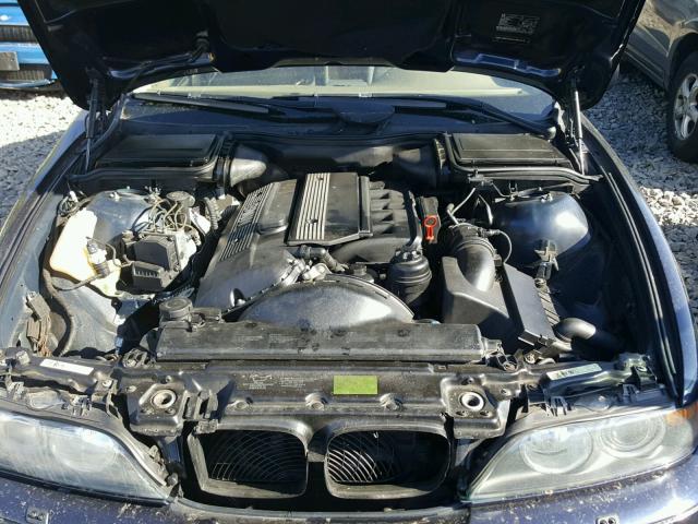 WBADT63473CK42634 - 2003 BMW 530 I AUTO BLUE photo 7