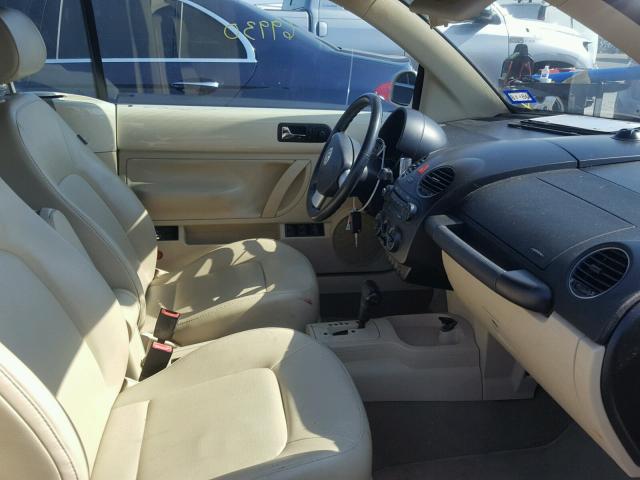 3VWRF31Y89M403324 - 2009 VOLKSWAGEN NEW BEETLE 奶油色 照片 5