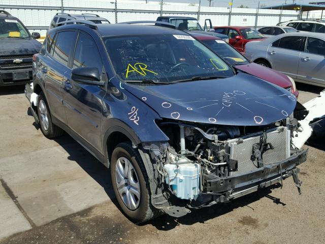 JTMZFREV2D5012903 - 2013 TOYOTA RAV4 LE BLUE photo 1