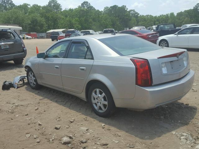 1G6DM57T770175751 - 2007 CADILLAC CTS SILVER photo 3