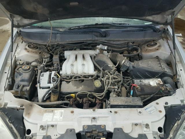 1FAFP5528YG231167 - 2000 FORD TAURUS SES GRAY photo 7