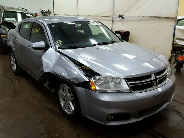 1C3CDZCB0DN625630 - 2013 DODGE AVENGER SX SILVER photo 1