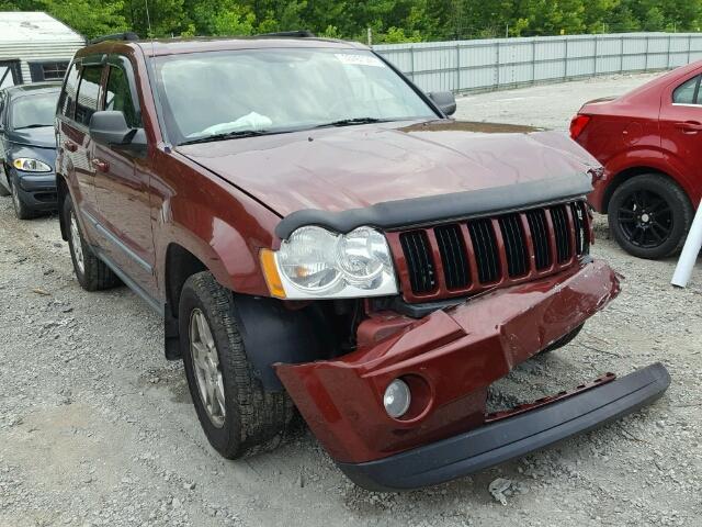 1J8GR48K27C575364 - 2007 JEEP GRAND CHER MAROON photo 1