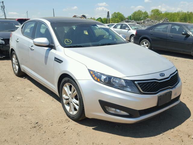 5XXGN4A65CG069358 - 2012 KIA OPTIMA EX SILVER photo 1