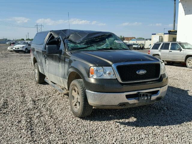 1FTPX14V58FA77218 - 2008 FORD F150 GRAY photo 1