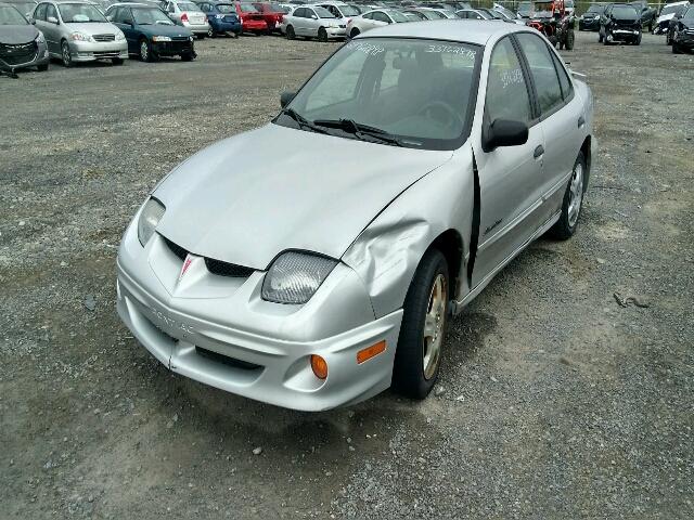 1G2JB5247Y7331161 - 2000 PONTIAC SUNFIRE SE SILVER photo 2