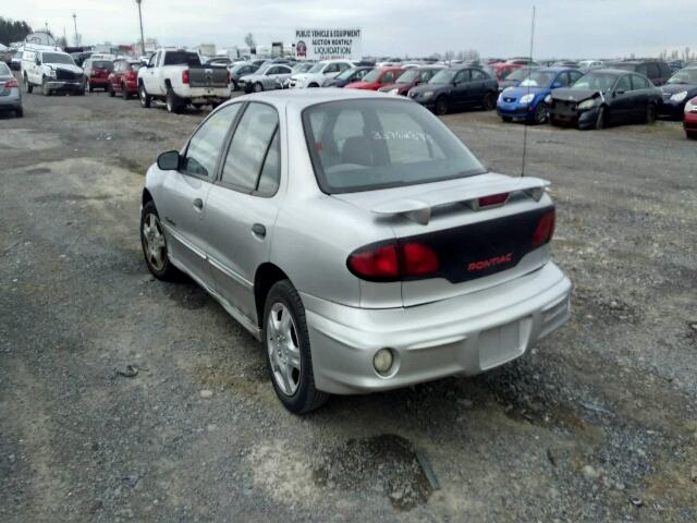 1G2JB5247Y7331161 - 2000 PONTIAC SUNFIRE SE SILVER photo 3