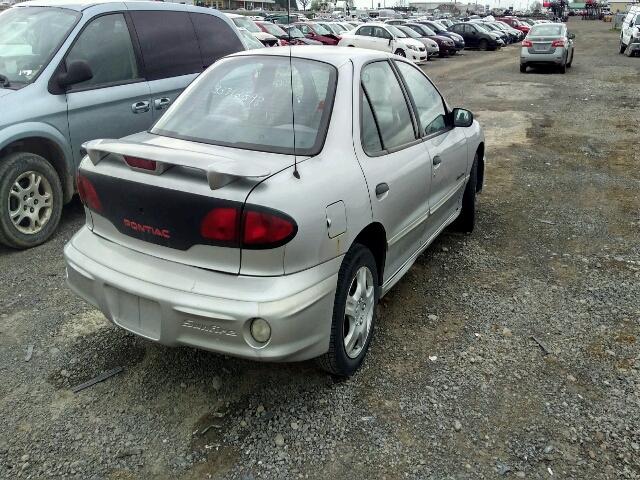 1G2JB5247Y7331161 - 2000 PONTIAC SUNFIRE SE SILVER photo 4