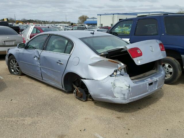 1G4HD57256U174932 - 2006 BUICK LUCERNE CX BLUE photo 3