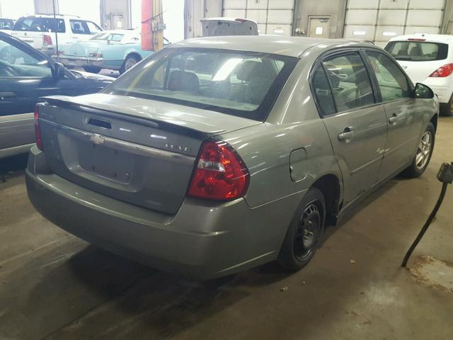 1G1ZT54884F123567 - 2004 CHEVROLET MALIBU LS 绿色 照片 4