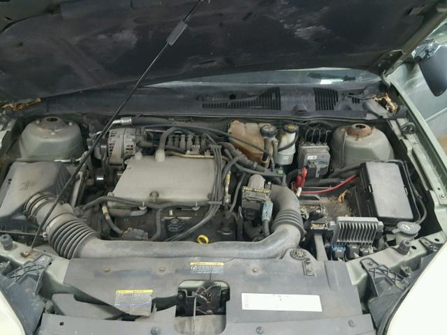 1G1ZT54884F123567 - 2004 CHEVROLET MALIBU LS 绿色 照片 7