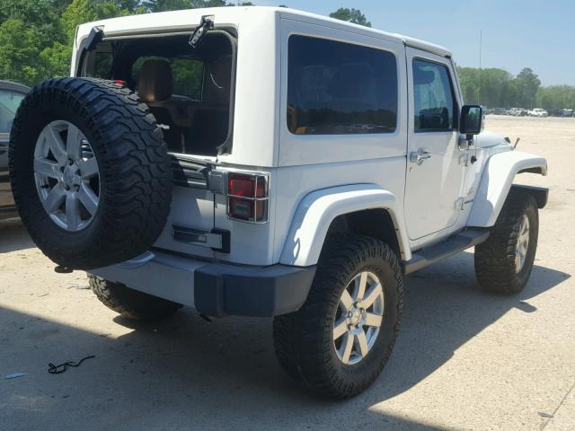 1C4GJWBG3CL155881 - 2012 JEEP WRANGLER S WHITE photo 4