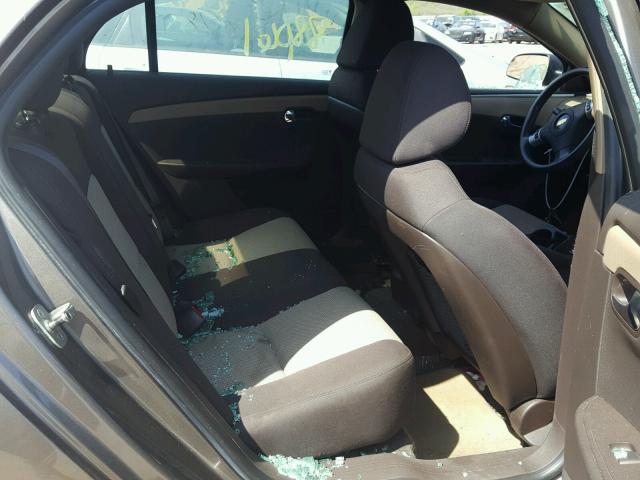 1G1ZB5E17BF215397 - 2011 CHEVROLET MALIBU LS Qəhvəyi foto 6