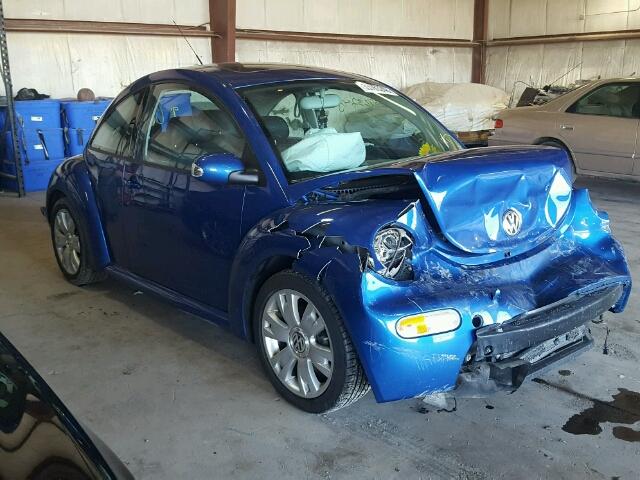 3VWCD21C13M437509 - 2003 VOLKSWAGEN NEW BEETLE 蓝色 照片 1
