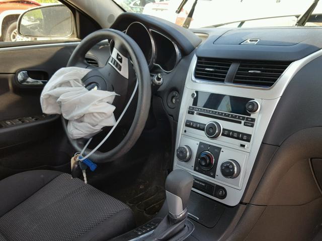 1G1ZC5E01CF364359 - 2012 CHEVROLET MALIBU 1LT ვერცხლისფერი ფოტო 9