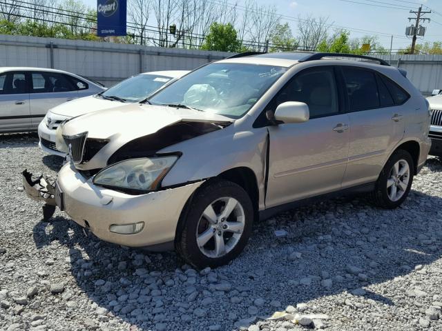 JTJHA31U340008437 - 2004 LEXUS RX 330 GOLD photo 2