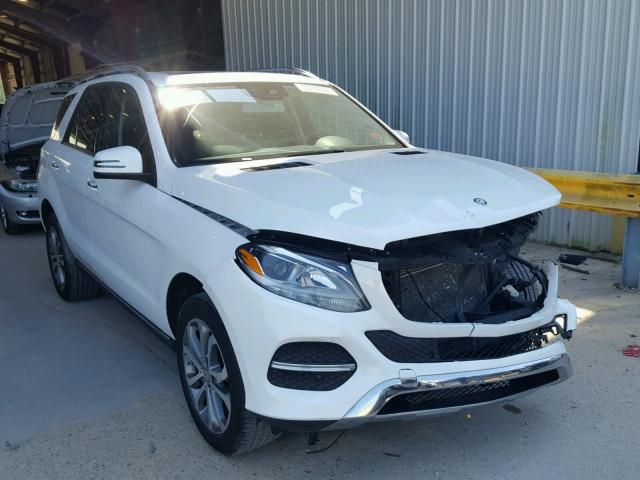 4JGDA5JB2GA644126 - 2016 MERCEDES-BENZ GLE 350 WHITE photo 1