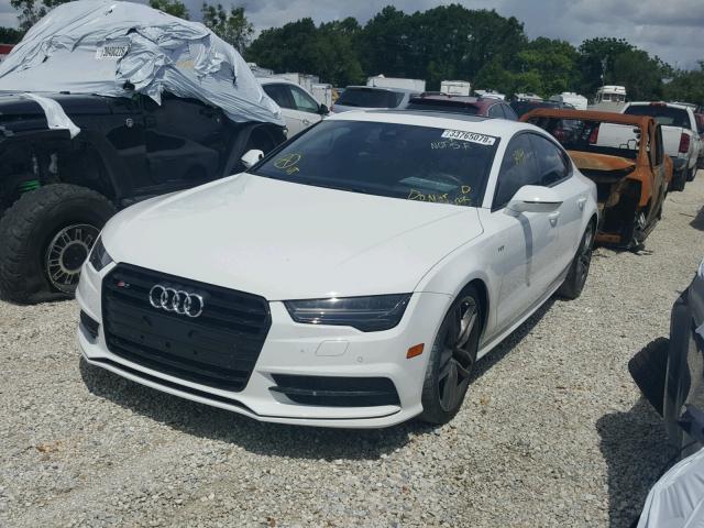 WAUW2AFC8GN121400 - 2016 AUDI S7 PRESTIG WHITE photo 2