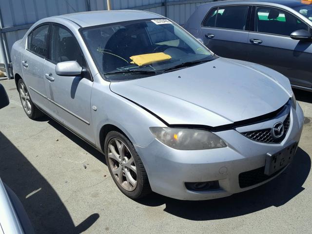 JM1BK32G381139219 - 2008 MAZDA 3 I SILVER photo 1