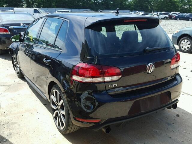 WVWGD7AJ0DW070541 - 2013 VOLKSWAGEN GTI BLACK photo 3