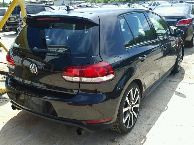 WVWGD7AJ0DW070541 - 2013 VOLKSWAGEN GTI BLACK photo 4