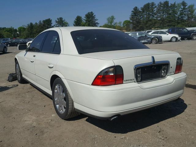 1LNHM87A83Y702668 - 2003 LINCOLN LS WHITE photo 3