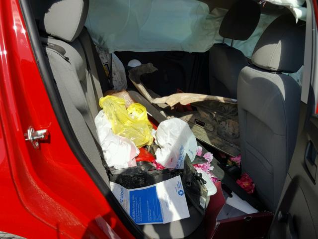 1G1JA6SH8F4141951 - 2015 CHEVROLET SONIC LS 红色 照片 6