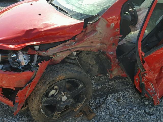 1G1JA6SH8F4141951 - 2015 CHEVROLET SONIC LS 红色 照片 9