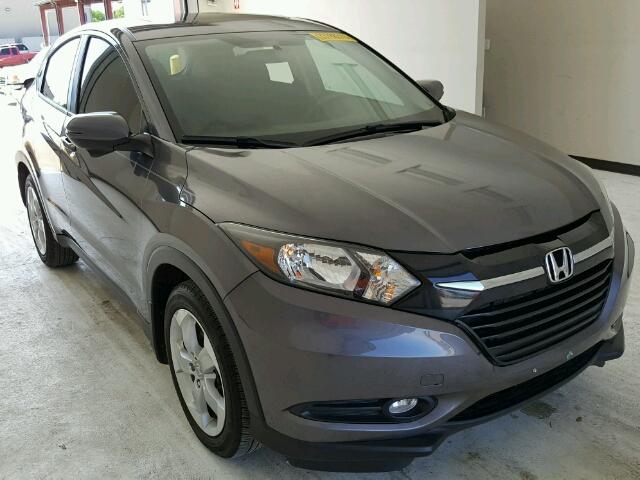 3CZRU5G57GM733304 - 2016 HONDA HR-V EX GRAY photo 1