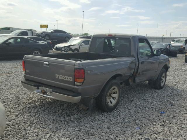 4F4YR12C8WTM23719 - 1998 MAZDA B2500 GRAY photo 4