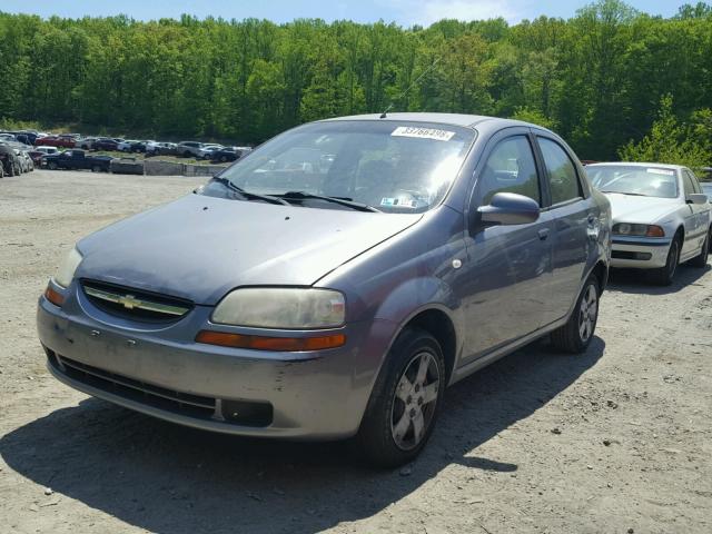 KL1TD56616B552749 - 2006 CHEVROLET AVEO BASE Boz foto 2