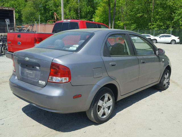 KL1TD56616B552749 - 2006 CHEVROLET AVEO BASE Boz foto 4