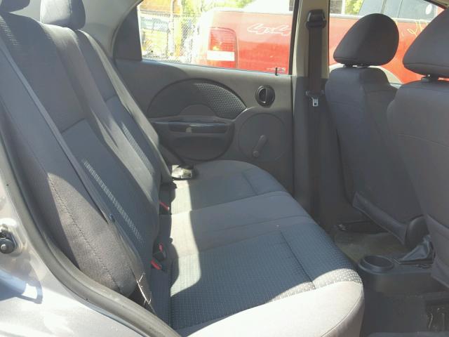 KL1TD56616B552749 - 2006 CHEVROLET AVEO BASE Boz foto 6