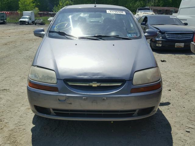 KL1TD56616B552749 - 2006 CHEVROLET AVEO BASE Boz foto 9
