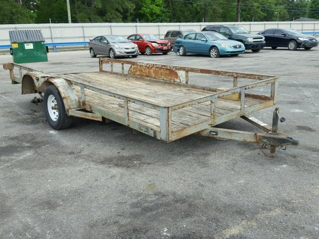 4PCU21629S1000200 - 1993 UTILITY TRAILER GRAY photo 1
