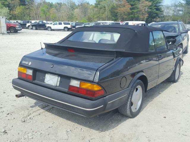 YS3AL76L0N7008841 - 1992 SAAB 900 BLACK photo 4