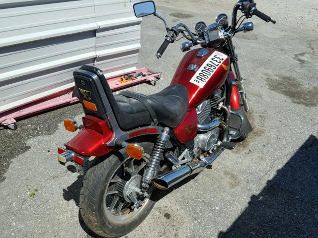 JH2PC0801FM204423 - 1985 HONDA VT500 C RED photo 4