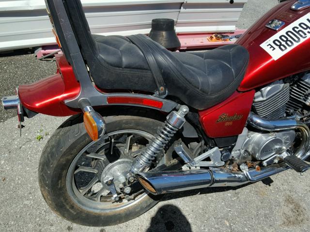 JH2PC0801FM204423 - 1985 HONDA VT500 C RED photo 9