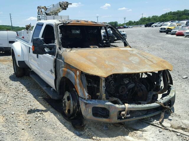 1FT8W3CT0GEC50425 - 2016 FORD F350 SUPER WHITE photo 1