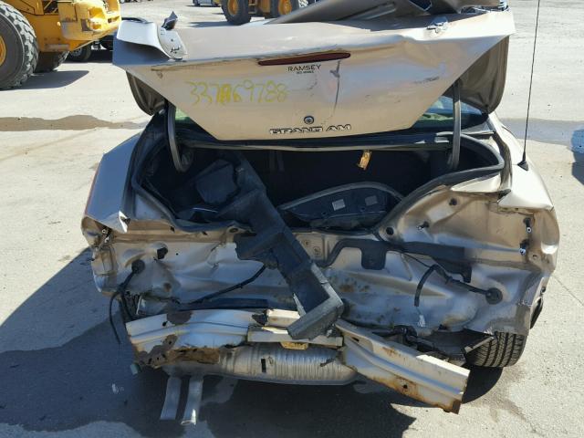 1G2NF52E54M638631 - 2004 PONTIAC GRAND AM S Qızıl foto 9