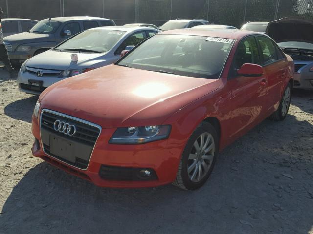 WAUDFAFL7CN020077 - 2012 AUDI A4 PREMIUM RED photo 2