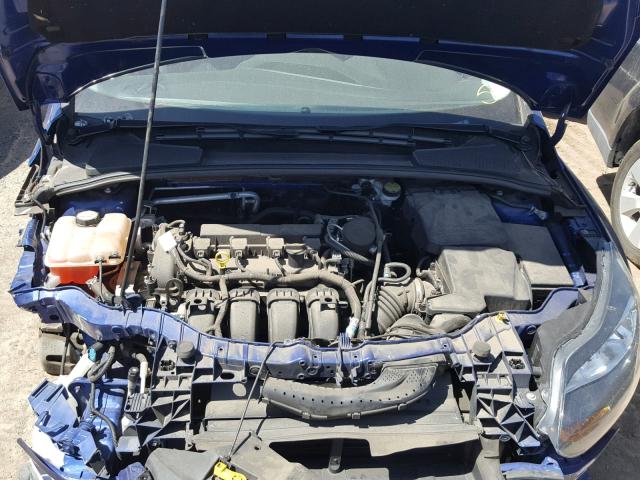 1FAHP3N26CL476837 - 2012 FORD FOCUS TITA BLUE photo 7