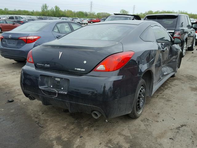 1G2ZM177994164264 - 2009 PONTIAC G6 GXP BLACK photo 4