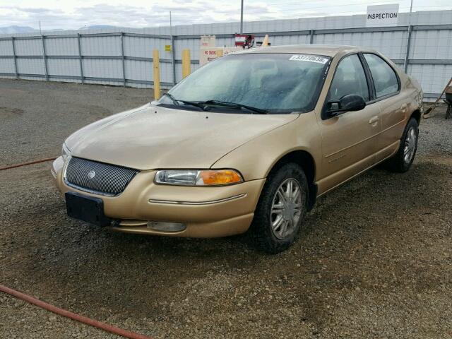 1C3EJ56H4TN310838 - 1996 CHRYSLER CIRRUS LX GOLD photo 2