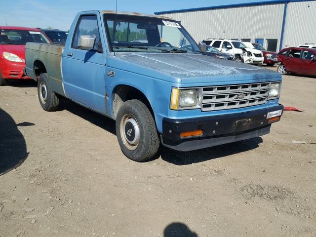 1GCCS14B5F2243566 - 1985 CHEVROLET S TRUCK S1 BLUE photo 1